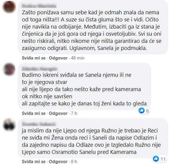 Saneline suze podijelile publiku showa, a Kristinu opet napali: 'Još ne kuži da mu se ne sviđa'