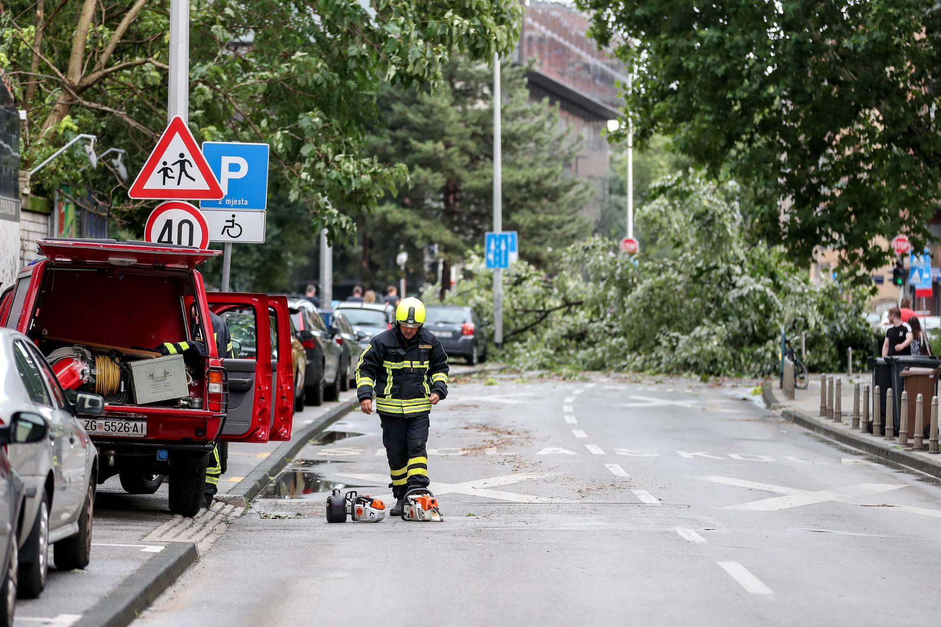 ARHIVA - Na današnji dan 2023. Zagreb je pogodilo jako nevrijeme