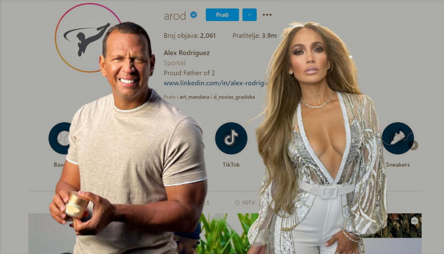 Jennifer Lopez obrisala je Alexa Rodrigueza sa svog Instagrama