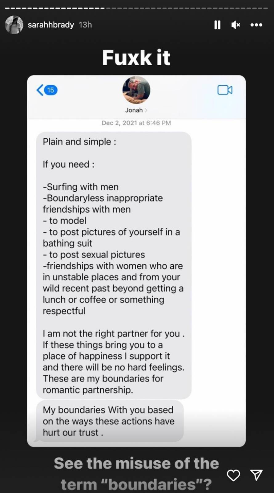 Jonaha Hilla bivša  optužila: On je manipulator, smetale su mu slike u kupaćem na Instagramu