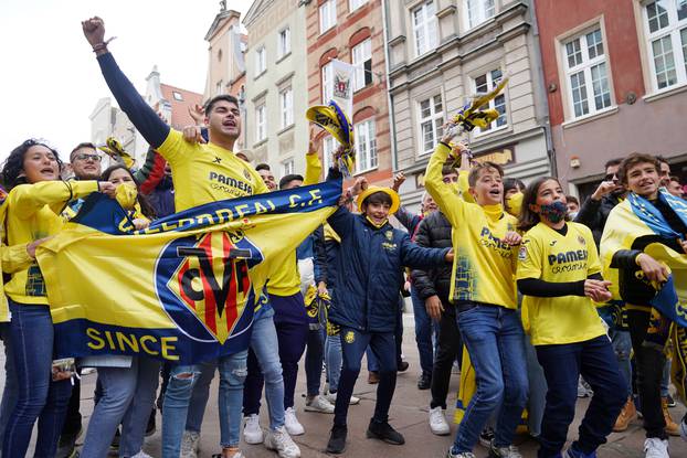 Europa League Final - Fans in Gdansk ahead of the Europa League final Villarreal v Manchester United
