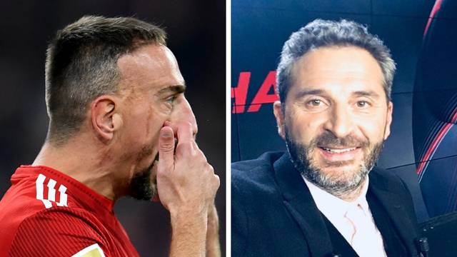 Sramota u Bayernu! Ribery je nakon derbija udario novinara