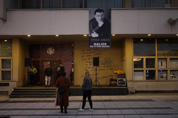 Sarajevo:  Pripreme za okupljanje građana u čast Halidu Bešliću