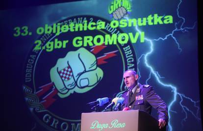 U Dugoj Resi obilježena 33. godišnjica osnutka 2. gardijske brigade "Gromovi"