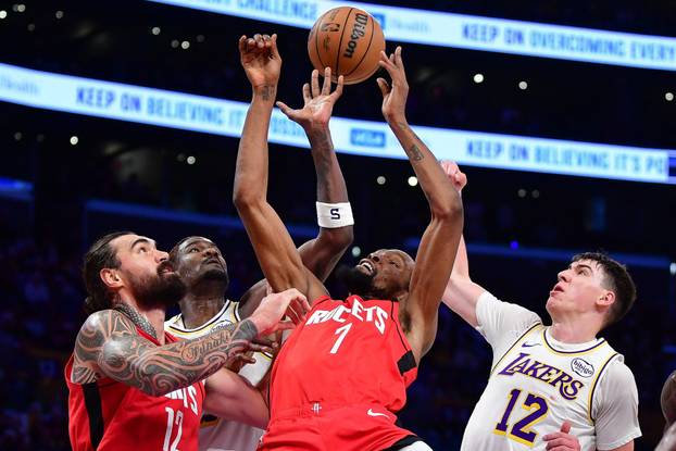 NBA: Houston Rockets at Los Angeles Lakers