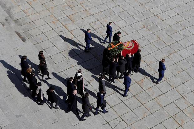 Exhumation of late Spanish dictator Francisco Franco in Spain