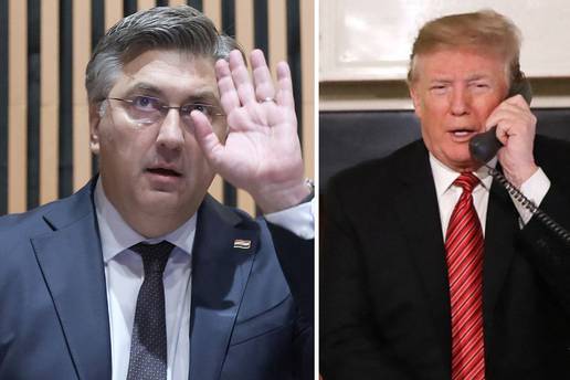 Plenković: 'Upravo sam se čuo s Trumpom. Izrazio je  poštovanje prema hrvatskom narodu!'