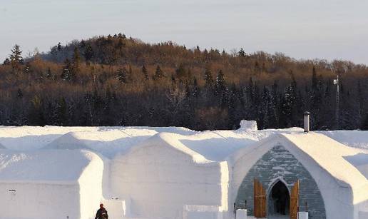 Luksuzni hotel u Quebecu izrađen je od snijega i leda