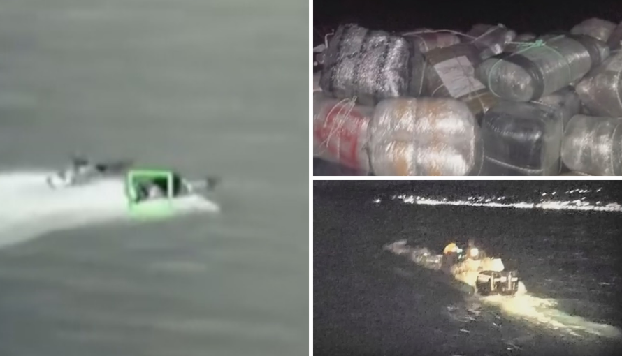 Potjera u Jadranu: U gliseru su krijumčarili čak 1,7 tona droge!