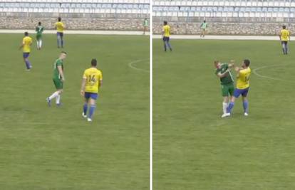 Igrača pogodio šakom u glavu, a navijači se potukli u Novalji: 'Ni policajci im nisu mogli ništa'