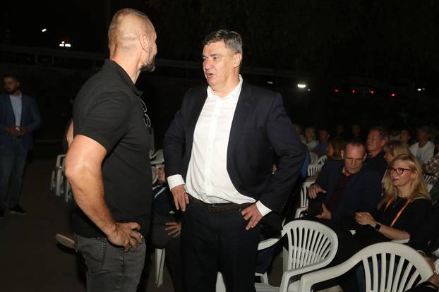 Fužine: Svjetska premijera filma Alpski ratnici kojem je prisustvovao predsjednik Milanović