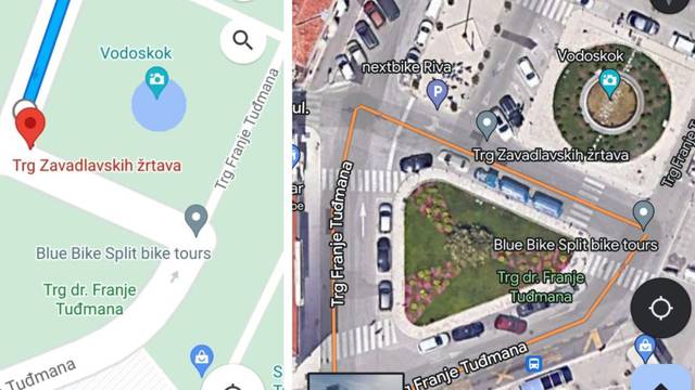 Nova oznaka na Google karti u Splitu izazvala burne reakcije: 'Ima još psihopata očito...'