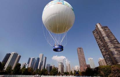 Razgledavanje Chicaga u balonu novi je turistički hit 
