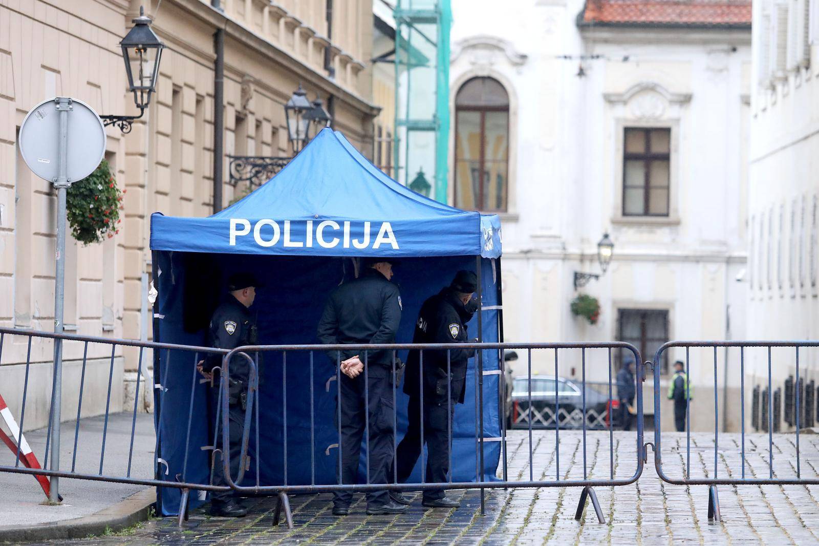 Zagreb: Nakon pokušaja ubojstva policajca pristup Markovom trgu je ograničen