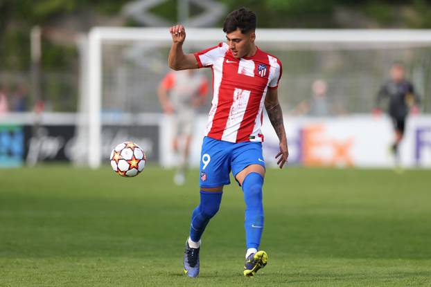 Atletico Madrid U19 v Salzburg U19 - UEFA Youth League - Semi Final - Colovray Sports Centre