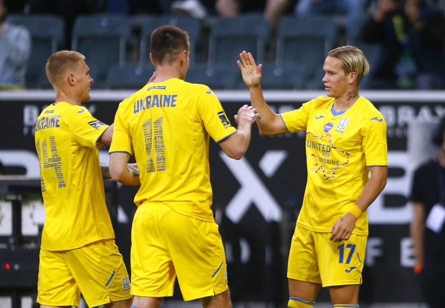 Friendly - A match for peace and the end of war in Ukraine - Borussia Moenchengladbach v Ukraine