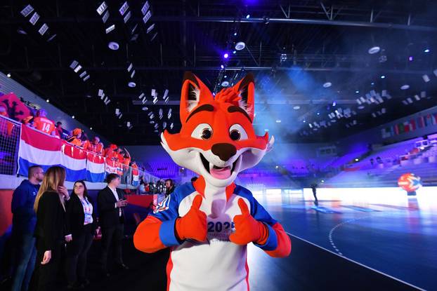 Varaždin: Atmosfera na IHF Svjetskom rukometnom prvenstvu 2025., Nizozemska - Gvineja