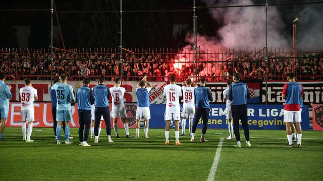 Mostar: HŠK Zrinjski i FK Velež odigrali zaostali susret 3. kola Premijer lige BiH 