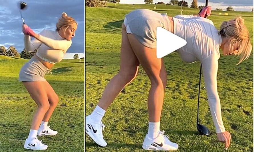 Golferica hrvatskih korijena uči kako pravilno udariti lopticu