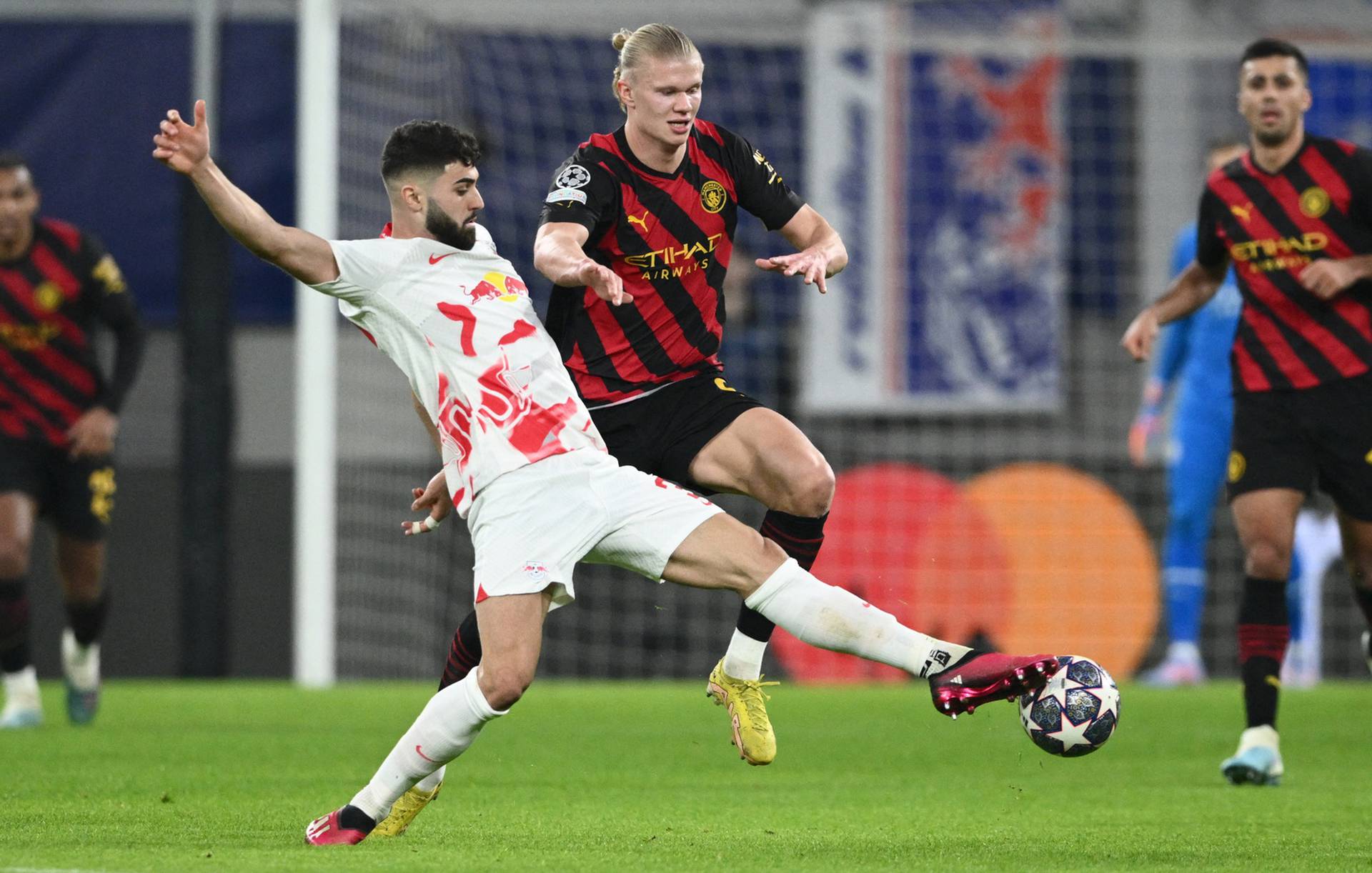 Champions League - Round of 16 First Leg - RB Leipzig v Manchester City