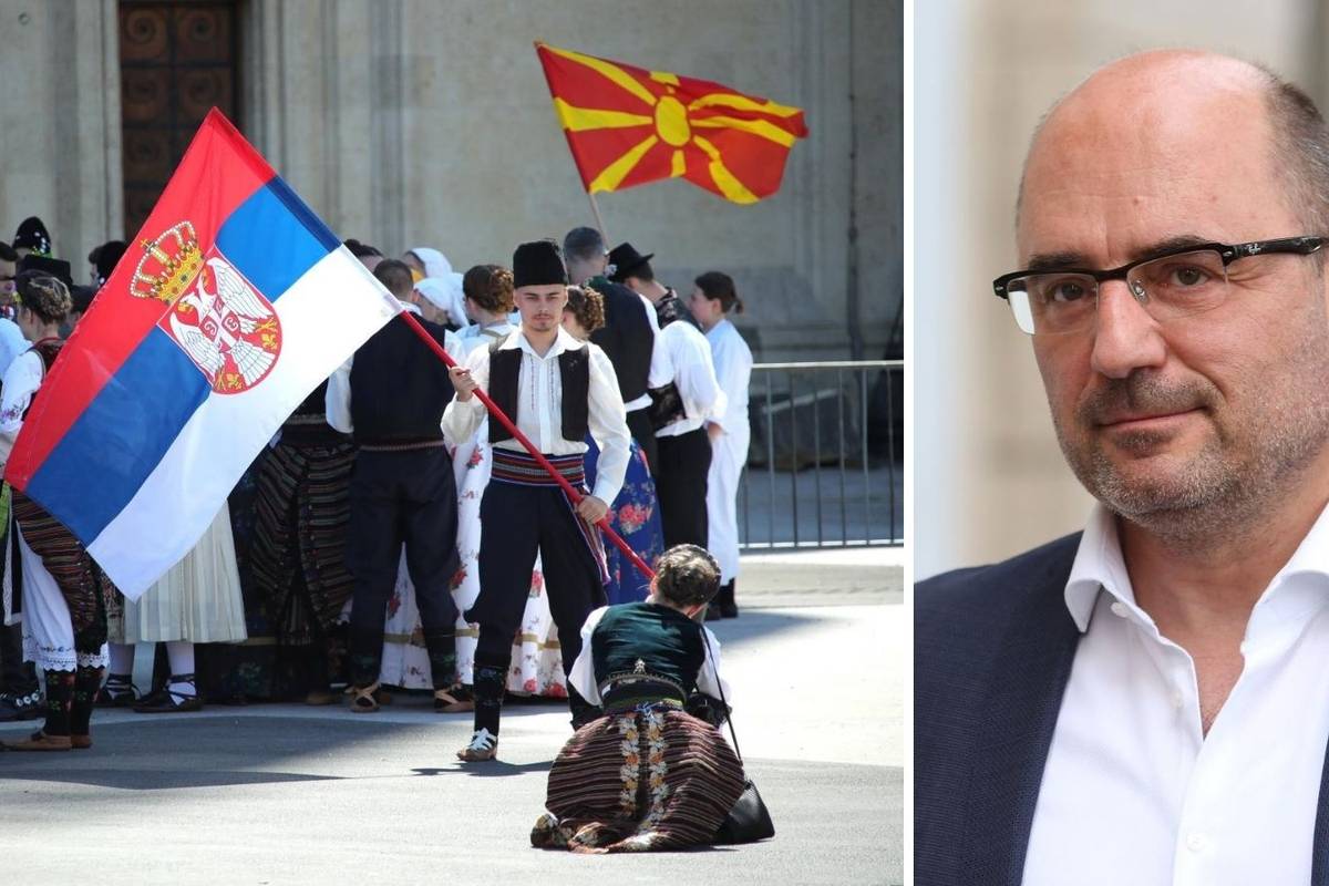 Brkić o kolu i zastavi Srbije: 'Trpimo previše toga što nas odvaja od Crkve i domovine'