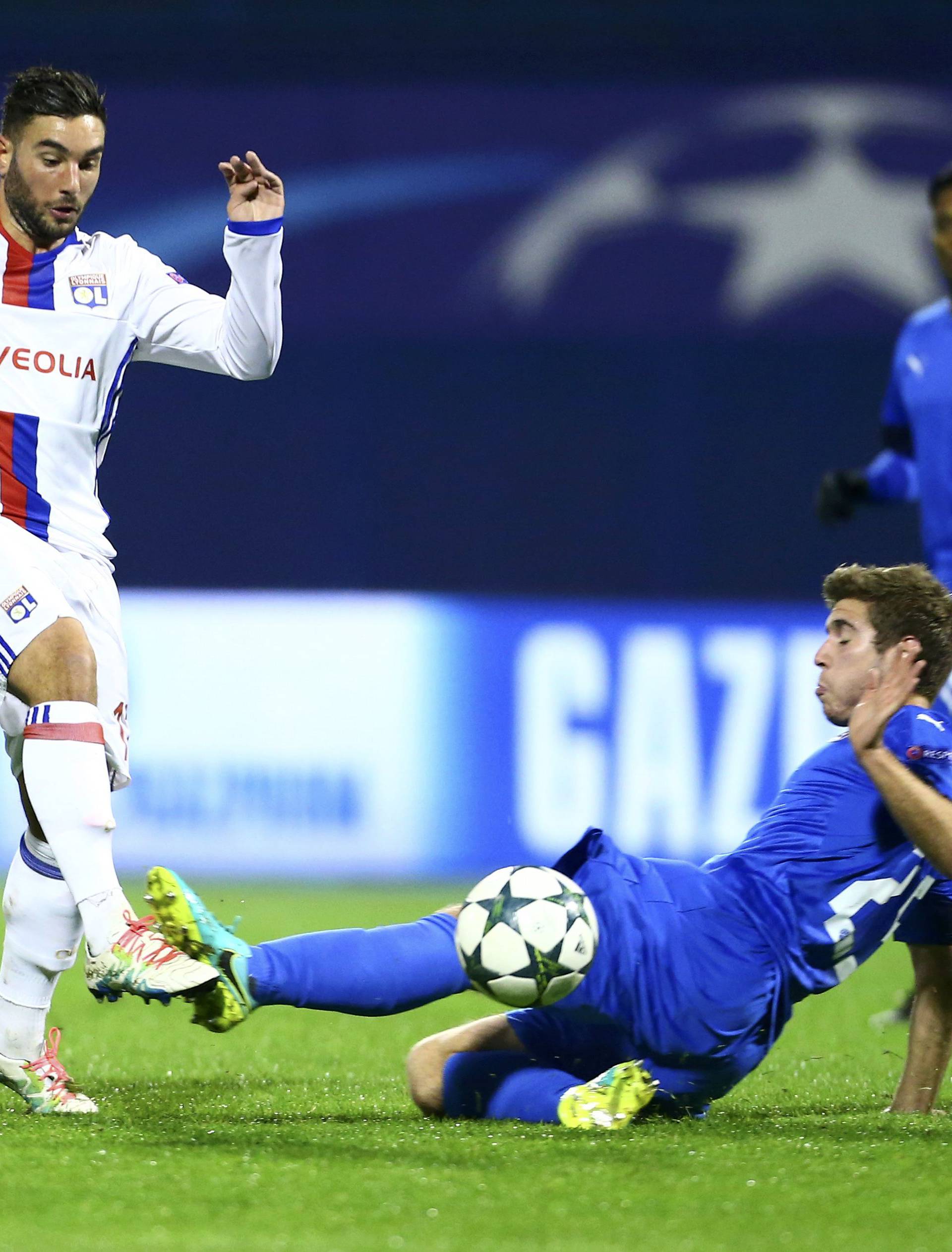 Football Soccer - Dinamo Zagreb V Olympique Lyon - UEFA Champions League Group Stage