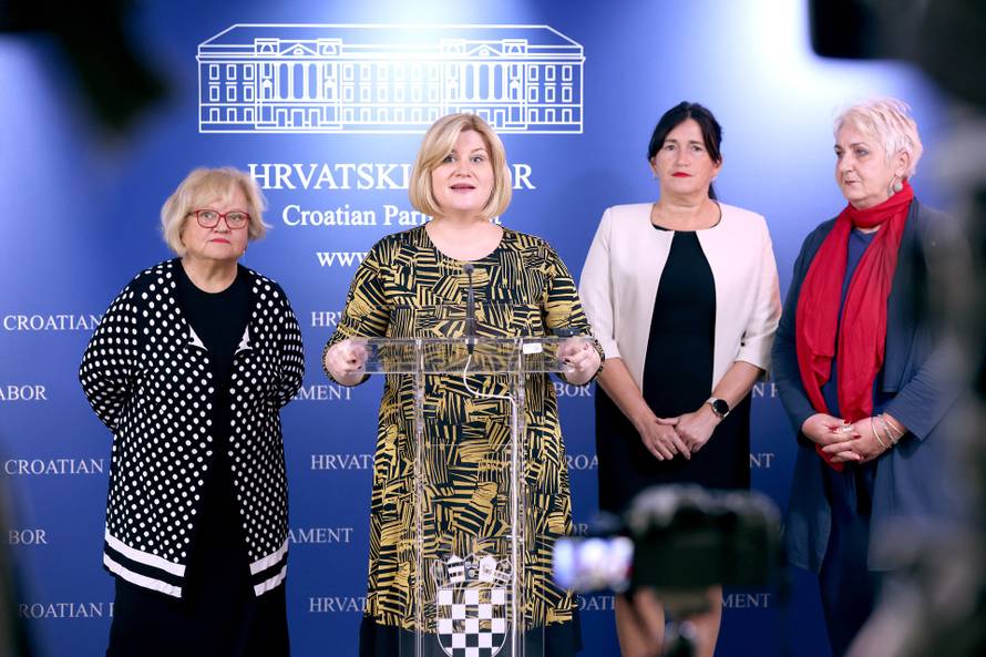 Zagreb: Oporbene članice napustile 20. sjednicu Odbora za obitelj, mlade i sport