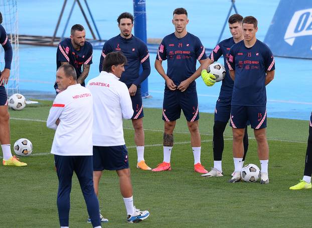 Zagreb: Hrvatski reprezentativci odradili trening prije utakmica u Ligi nacija