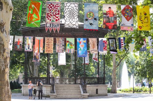 U Zagrebu počeo Festival umjetničkih zastavica