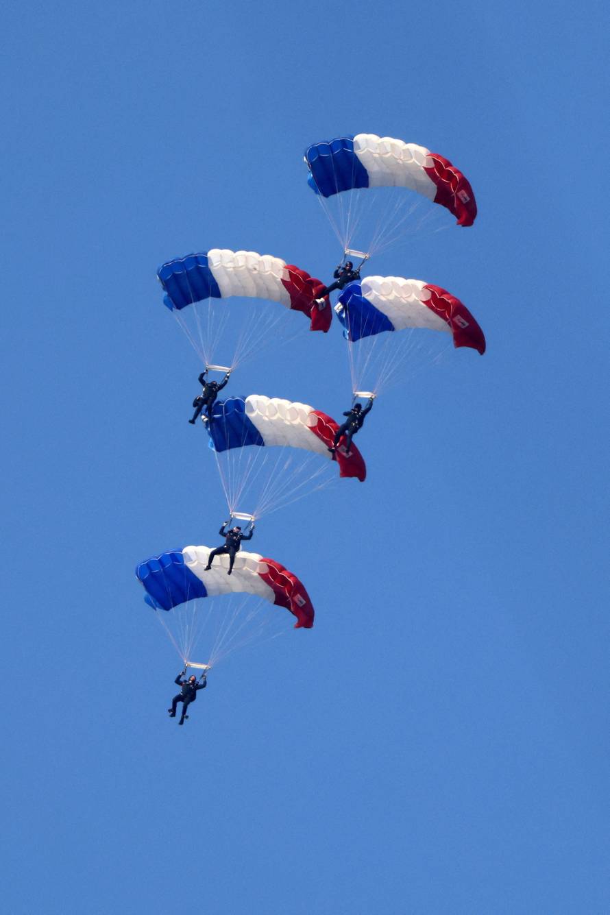 Annual Bastille Day celebrations in Paris
