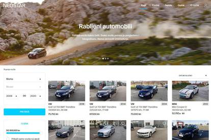 Neostar ulaže 35 milijuna kn u digitalnu platformu za trgovinu rabljenim automobilima