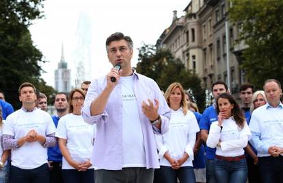 Plenković: "Nakon izbora neće biti koalicije HDZ-a i SDP-a!"
