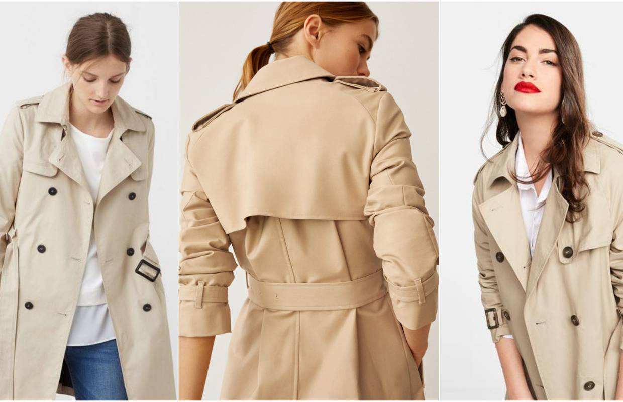 Trench kaput u deset street style kolorističkih formula