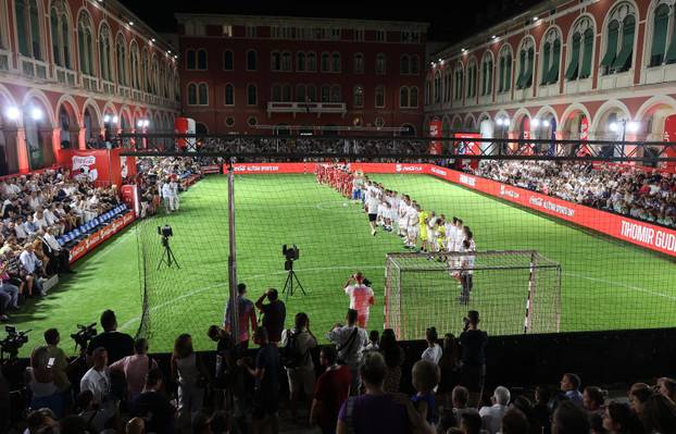 Split: Revijalna nogometna utakmica u sklopu Plazma Sportskih igara mladih