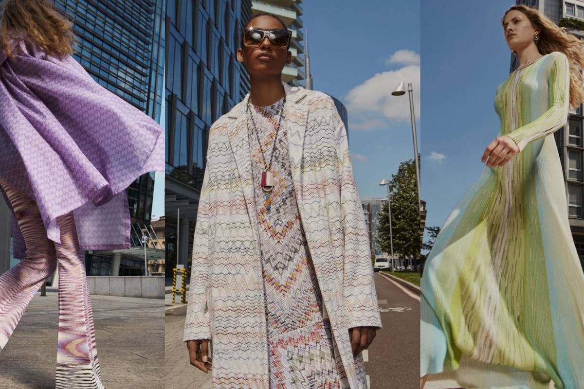 Prepoznatljivi Missoni cik-cak motiv u kolorističkom skladu