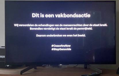 FOTO Usred Eurosonga prekinut program na belgijskoj televiziji, evo kakva poruka se pojavila