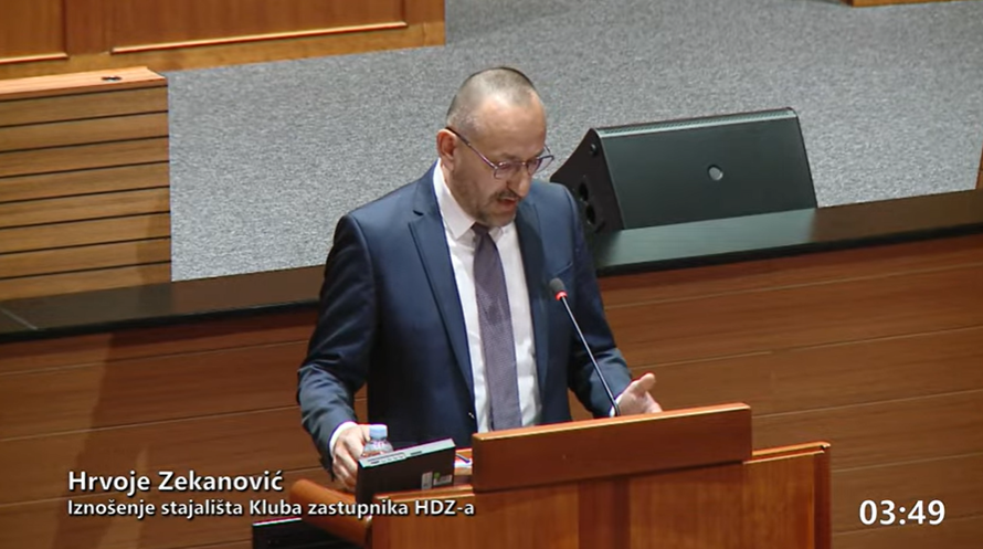 Konačno malo inteligencije u Saboru... Zekanović razglabao o poljoprivredi koristeći ChatGPT