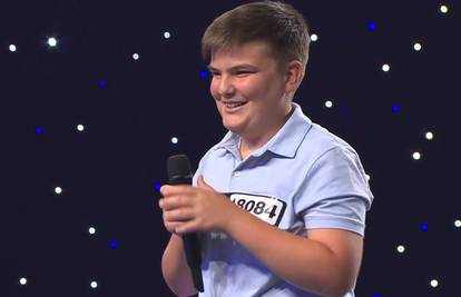 Urnebesni Nikola (13) iz Trogira nasmijao sve u 'Supertalentu: 'Ništa, idemo sada na ćevape...'