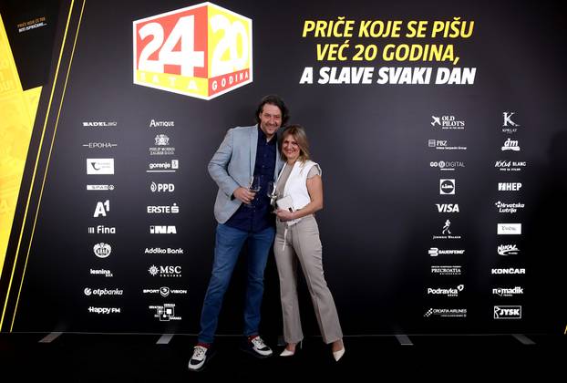 Zagreb: Dolazak uzvanika na proslavu 20. rođendana 24sata