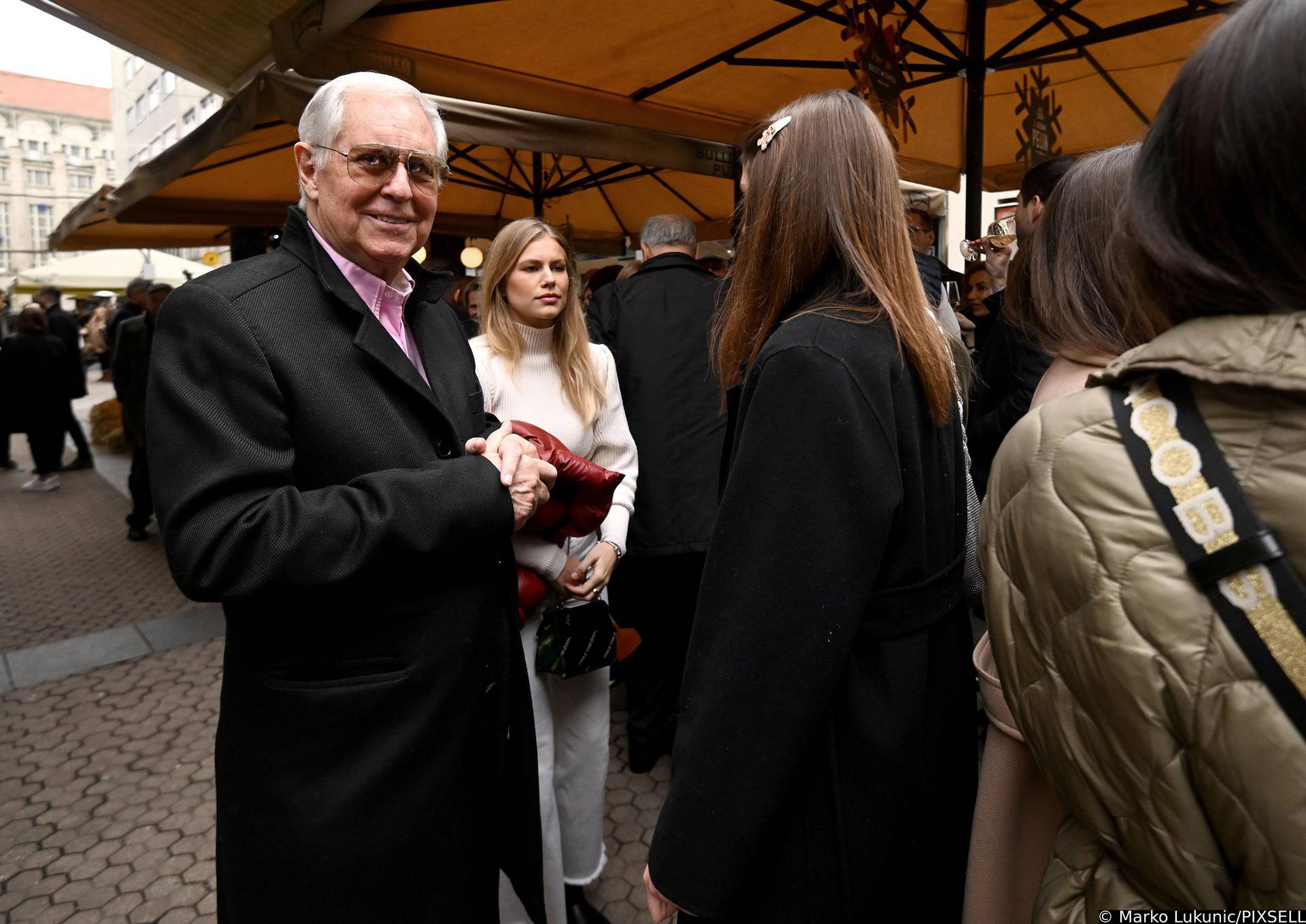 Zagreb: Josip Radeljak Dikan u šetnji gradom