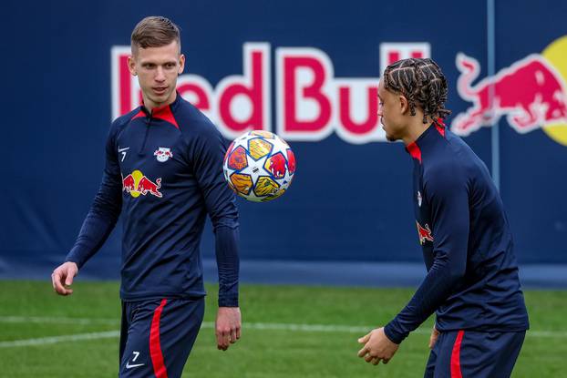 Before the match RB Leipzig - Real Madrid