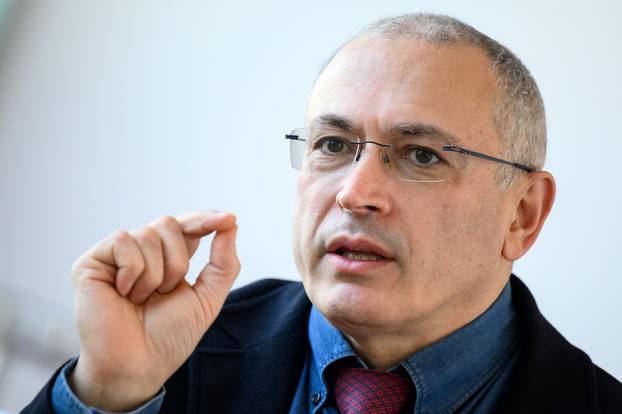 Kriti?ar ruskog režima Mihail Hodorkovski u Berlinu