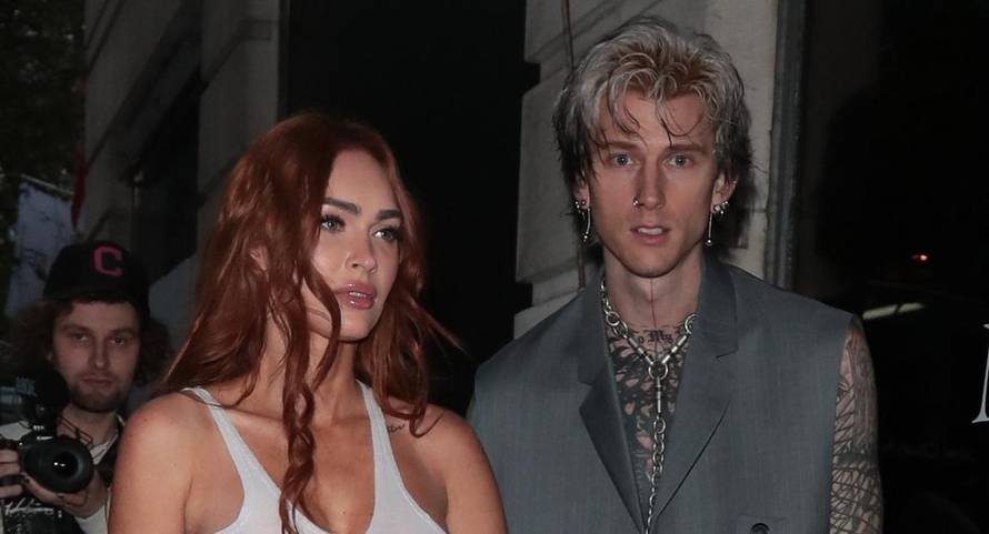 Machine Gun Kelly and Megan Fox out in London