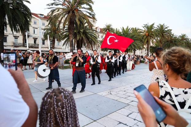 Split: Svečano otvorenje 5. CIOFF Međunarodnog festivala folklora Split 2026.