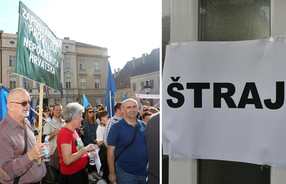 Sindikati: Sutra i u ponedjeljak štrajk se nastavlja u 2 županije