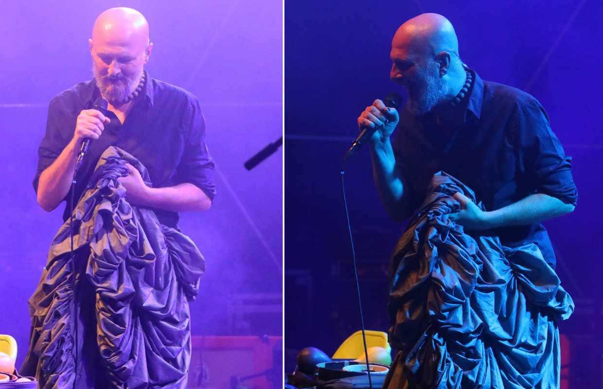 Urban na koncertu u Karlovcu u odvažnoj kombinaciji: Raskošnu suknju iskombinirao s košuljom
