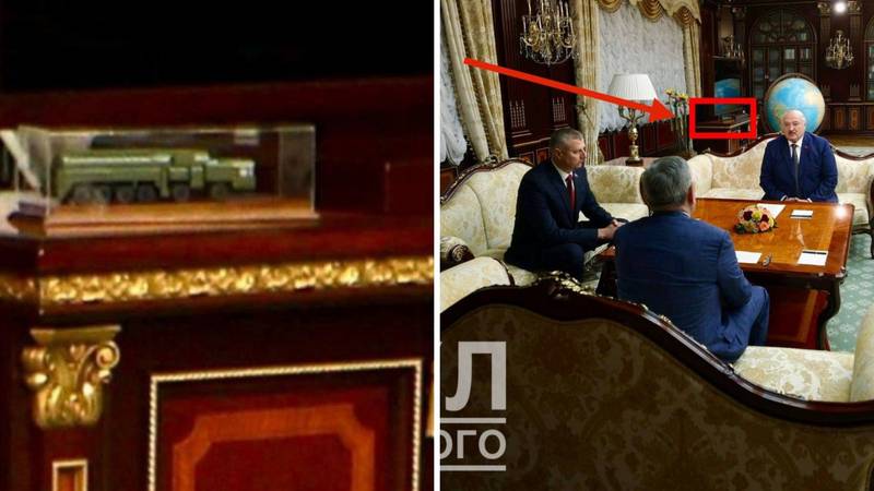 Pogledajte što stoji na stolu u uredu Lukašenka: Sve je OK. Upravo je na putu k nama