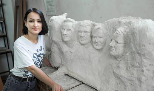 Dora (18) napravila je Mount Rushmore na hrvatski način...