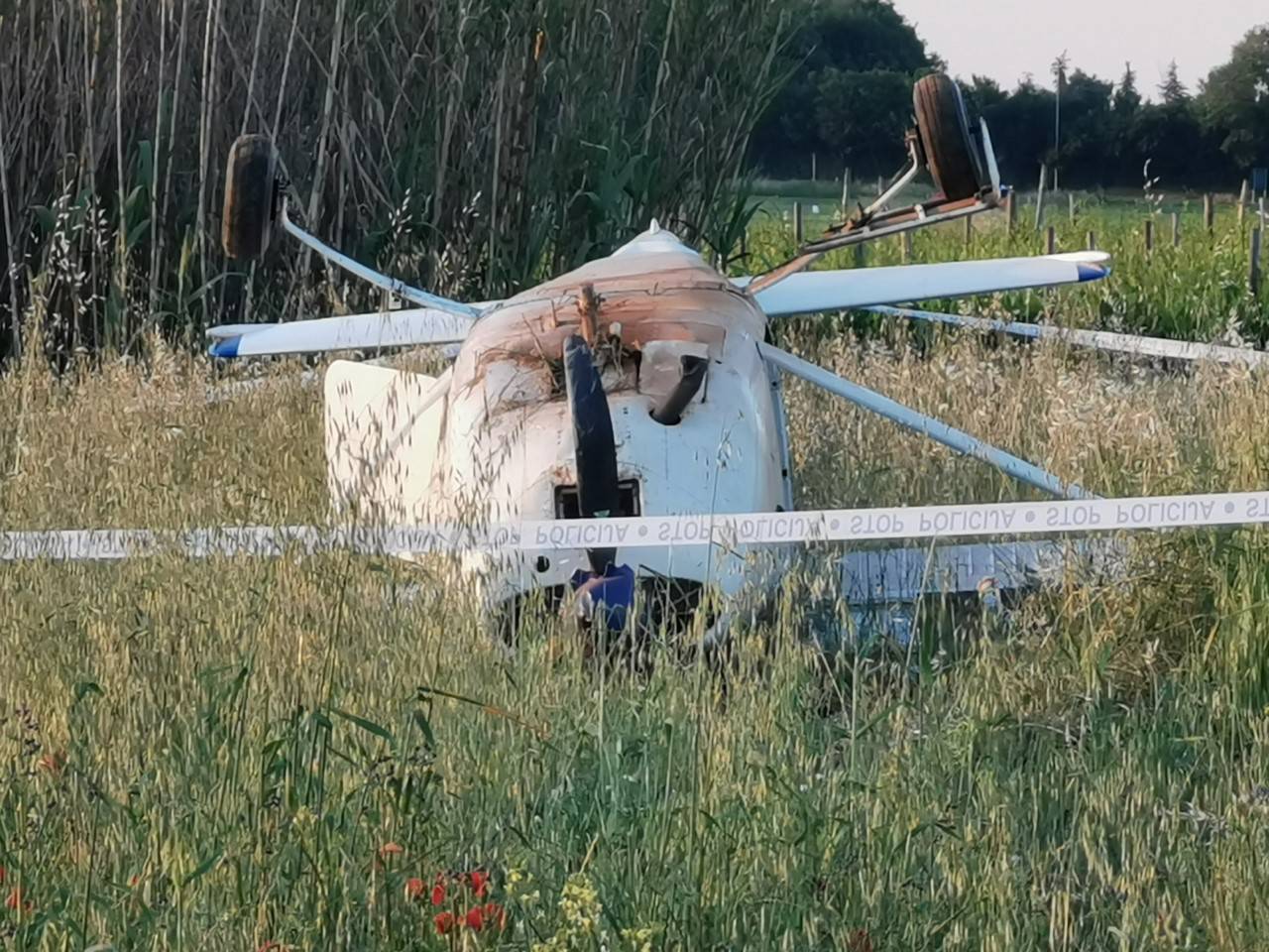 Drama kod Poreča: Avion morao prisilno sletjeti, pao je na krov