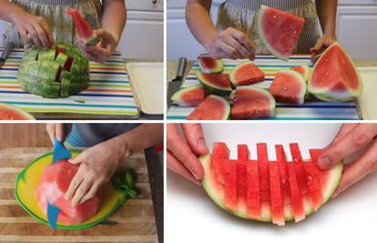5 genijalnih načina za rezanje lubenice - gotovo je za čas!